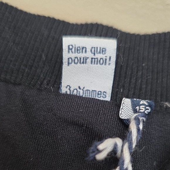 3 Pommes Shimmering Midnight Blue Girls Bomber Jacket - Picture 6 of 7